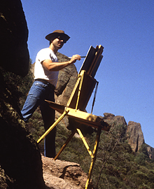 Painting in the Pinnacle National Monument